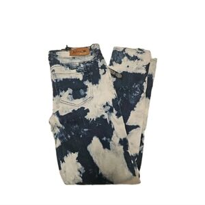 Allen B. by Allen Schwartz Women's Tie Dye Straight Leg Denim Jeans Sz 4 NWT